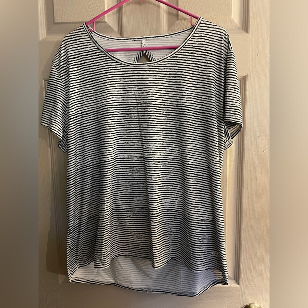 Open Back Active Tee